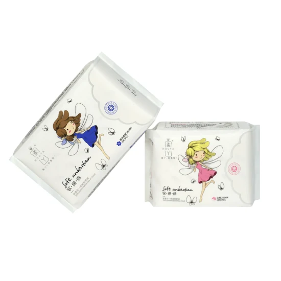 High Quality Free Samples Wholesale Woman Cotton Sanitary Pad